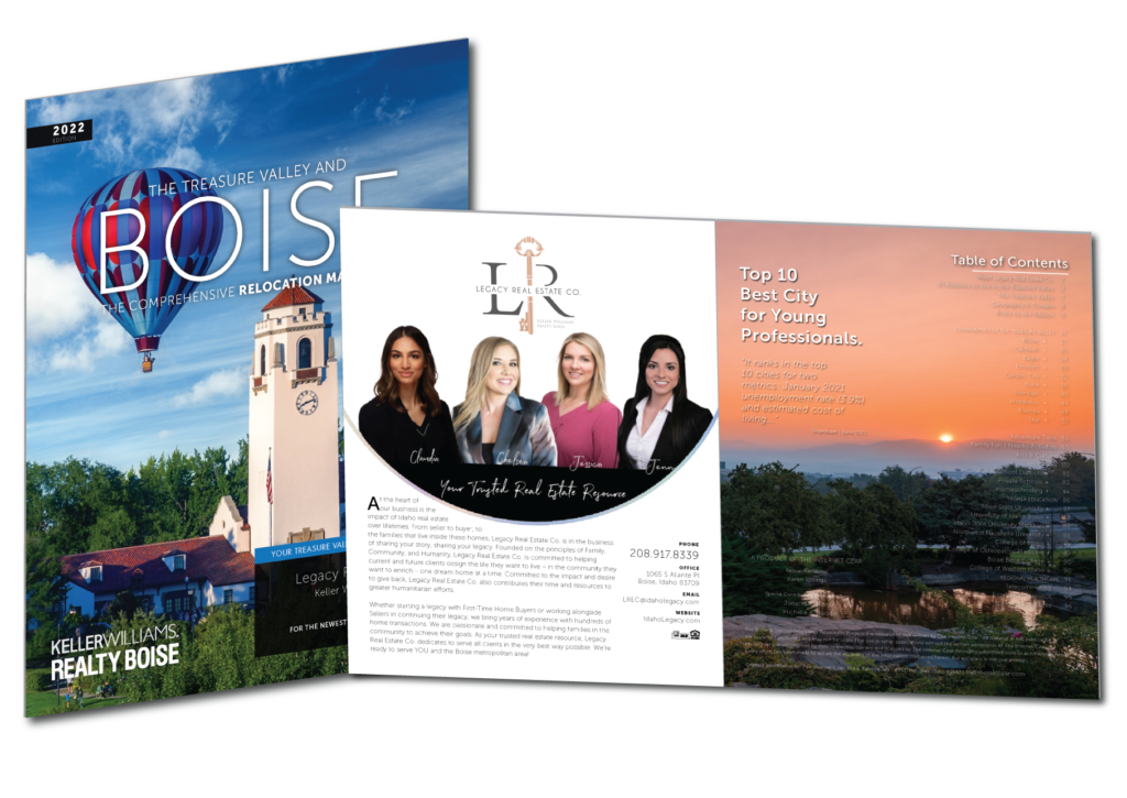 2022 Boise & Treasure Valley Relocation Magazine